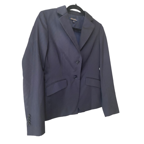 Brooks Brothers The Essential Stretch Wool Black Jacket size 4 - Picture 4 of 10